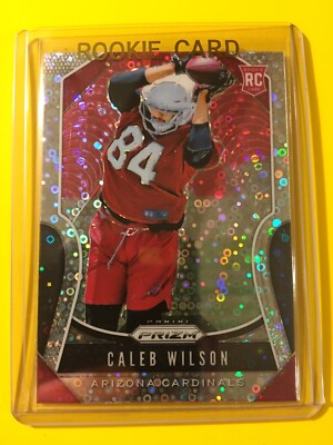 🔥🔥2019 PRIZM CALEB WILSON DISCO ROOKIE #367 Arizona Cardinals | eBay