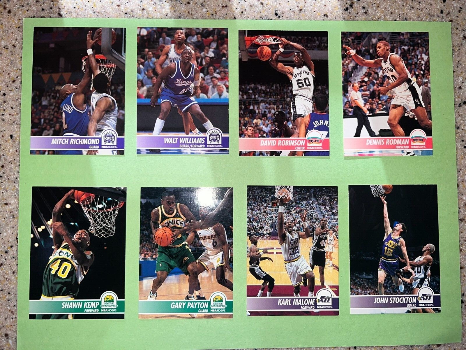 1994-95 NBA HOOPS BASE BASKETBALL CARDS YOU CHOOSE 2-351 NBA CARD FREE ...