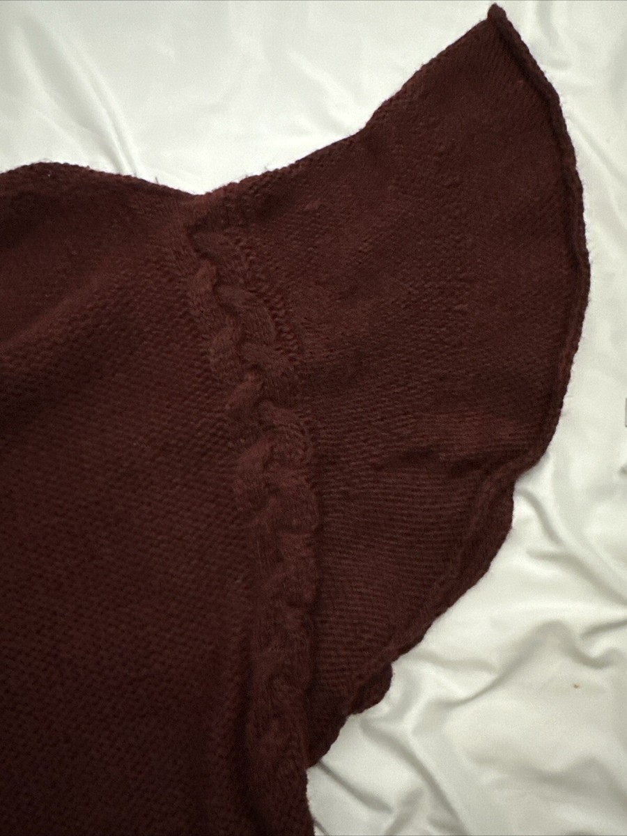 zara knit Sweater Top Chunky Cable Knit Wool ALPACA BLEND zara knit Sweater Top Chunky Cable Knit Wool ALPACA BLEND
