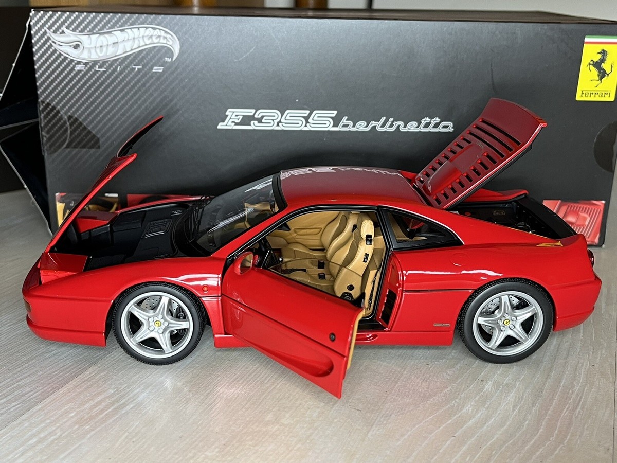 Hot Wheels 1:18 F355 Berlinetta – Ferrari – TBE – Voiture De Collection (occasion)