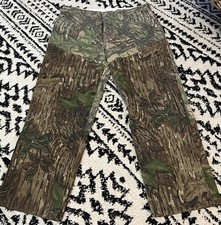 Vintage Rattlers Brand Realtree Camo Pants Double Knee Made In Usa 90s 42 X 29