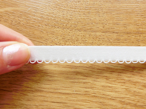 White Knicker Underwear Lingerie Mid Elastic 12mm Scalloped Edge 12M, Cut-off - Picture 8 of 14
