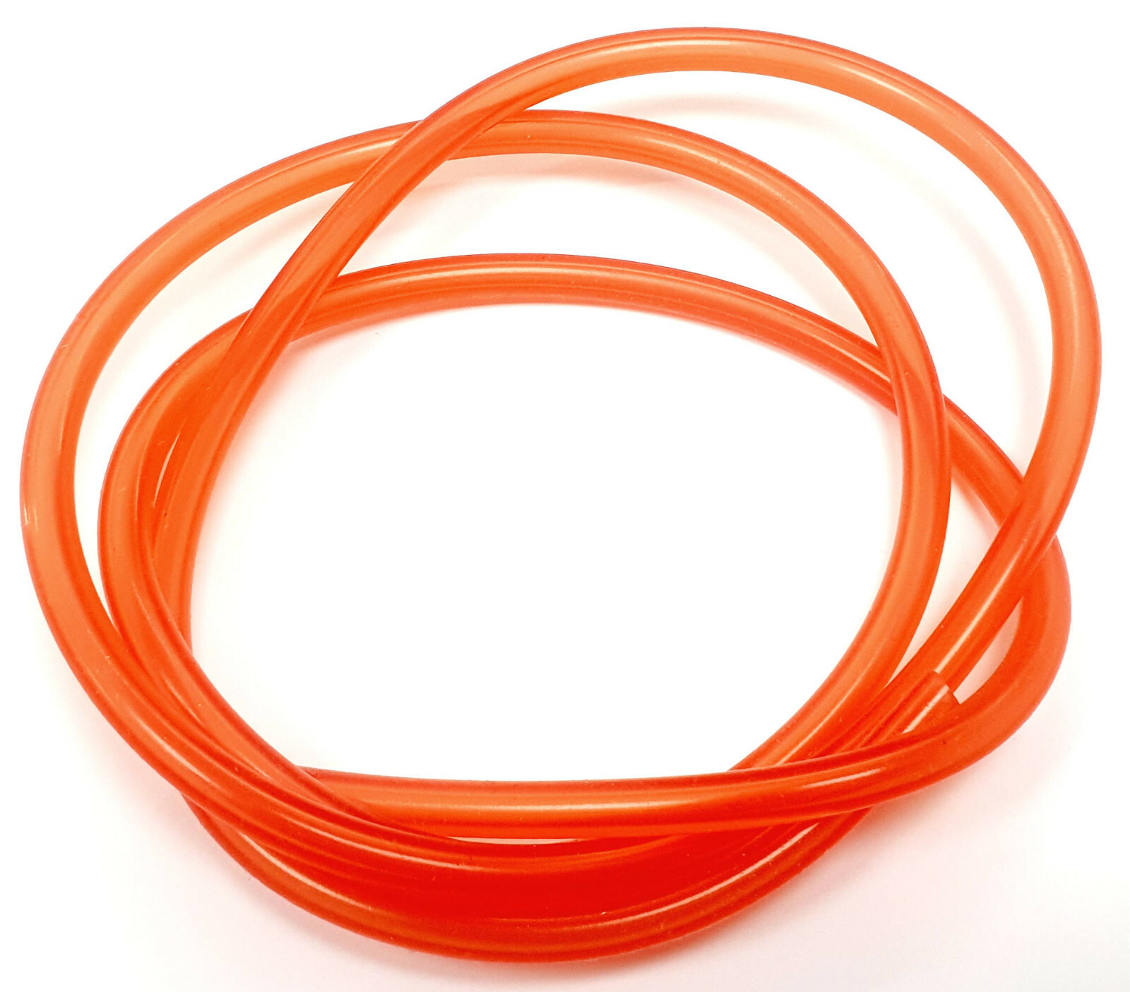 Transparent Red Silicone RC Nitro Glow Fuel Line Tube Pipe 1 Meter 2.3mm x 5.5mm
