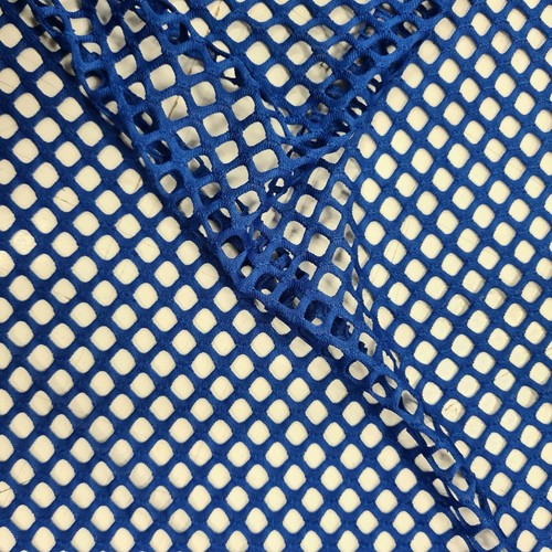Diamond Fish Net Fabric Dress Clothing Airtex Stretch Vests Bridal 170cm Plain - Picture 11 of 35