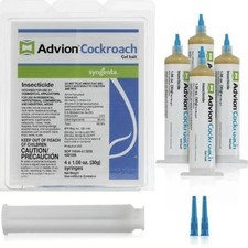 4 Tubes Advion Cockroach German Roach Control...
