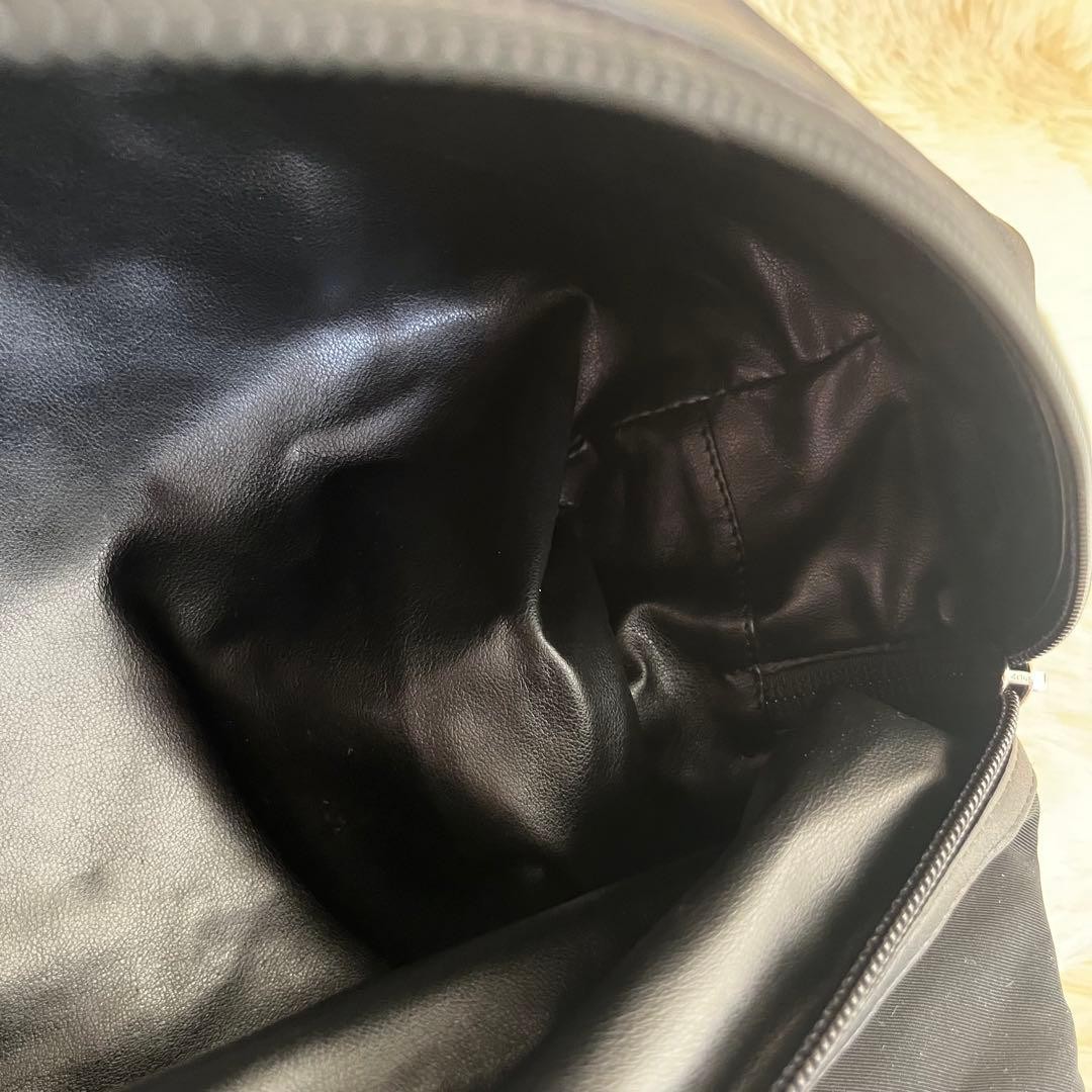 Versace VERSACE Second Bag Black with Dust Bag Used thumbnail 10