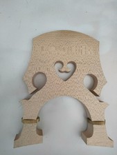 1PC Quality Double Bass Bridge Adjustable European Flamed Maple 3/4 Size