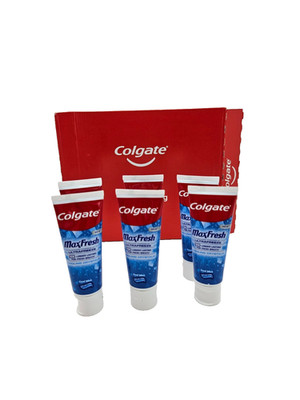 Colgate Zahnpasta Max Fresh Cooling Crystals Frische Weiße Zähne 6 x 75 ml.