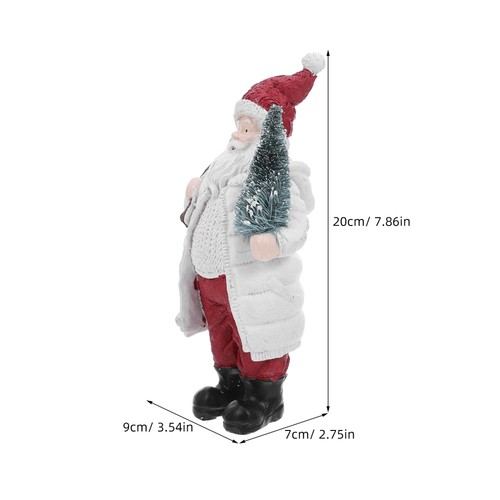Ornamenti Di Babbo Natale Fornitura Del Festival Statua in Resina - Foto 4 di 12
