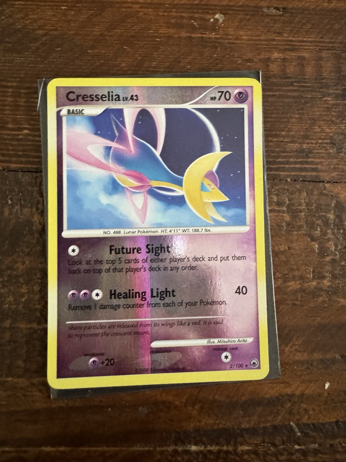 Cresselia 2/100 Majestic Dawn Reverse Holo LP