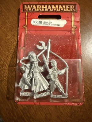 Games Workshop Warhammer Citadel miniature (8505e) High Elf Archer Command