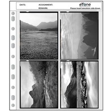 Negative Page Preservers 50 Pack 4x5 Archival Storage Sheets Film Organizer