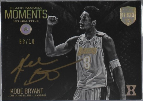 KOBE BRYANT 2017 PANINI EMINENCE #21 TROY OUNCE GOLD BAR 1of1 1/1