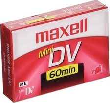 Maxell Mini DV 60 Minute Video Cassette DVM60SE/New In Package