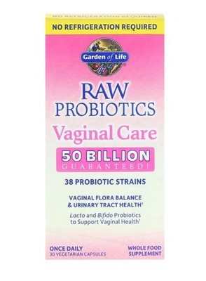 Garden of Life Raw Probiotics Vaginal Care 30 vegetarische Kapseln