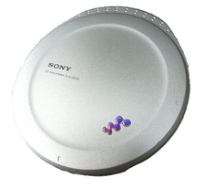 Sony CD Walkman D-EJ2000 Portable Player Silver Vintage Junk For Parts Repair