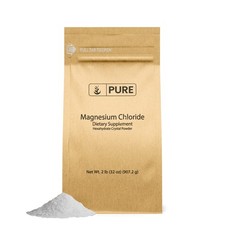 Magnesium Chloride 2lb Powder - Food Grade Oral Supplement for Health