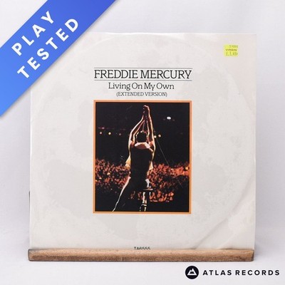 Freddie Mercury Living On My Own Sealed 12'' Single Vinyl Record - EX/Mint (New)