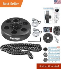 3/4" Bore 12T Centrifugal Clutch with Chain for Go Karts and Minibikes