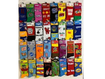 Original Odd Sox Crazy Funny Novelty Crew Socks Adult Men s Women s Size 6-12