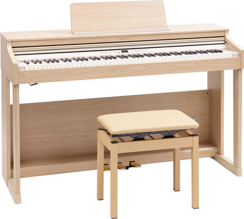 Roland RP701 Digital Piano with Bench - Natural
