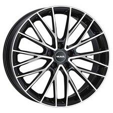 CERCHIO IN LEGA PER SMART #5 8,5J20" 5X108 45 72 MAK SPECIALE BLACK MIRROR