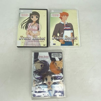 Fruits Basket The Complete Series + (2) Series Discs Eps 1-6 and 13-19 Ex-Lib