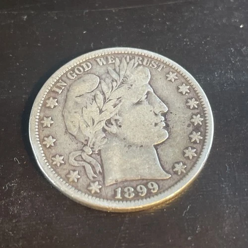 1899 Barber Half Dollar Fine Condition