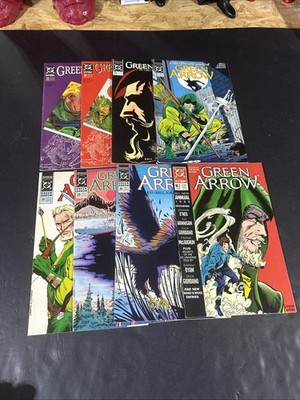 Green Arrow [1st Series] Comic Lot 23-30 Annual 2 (DC, 1988)  4.5-6.0
