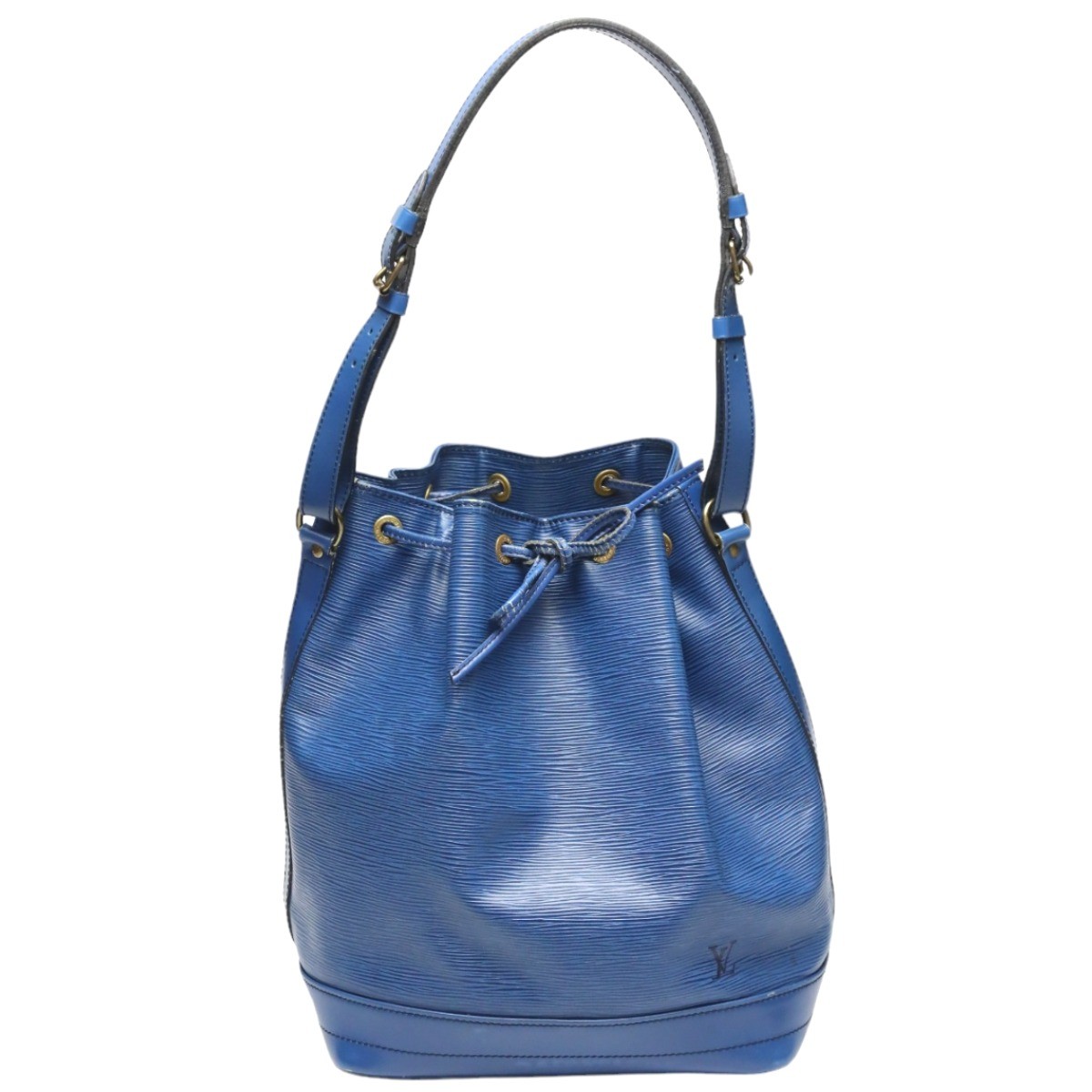LOUIS VUITTON Epi Noe Shoulder Bag Epi Leather blue Women M44005