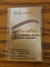 Precision Scale #48480 Pipe Brackets, Locomotive Air Line Parts (Brass)