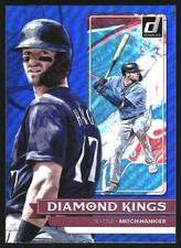 2022 Donruss Holo Blue #12 Mitch Haniger DK