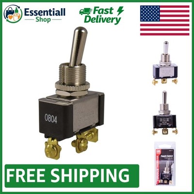 ON-OFF-ON Heavy Duty Toggle Switch, 250V, 20A - Perfect for Emergency Lighting