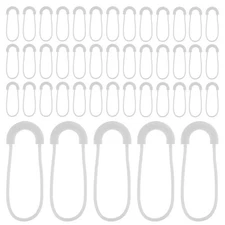  100 Pcs Zipper Pull Replacement Detachable Metal Puller Luggage Pulls