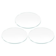 3pcs Watch Glass Lens 28.5mm Mineral Glass Round Clear Len for Watchmaker Repair