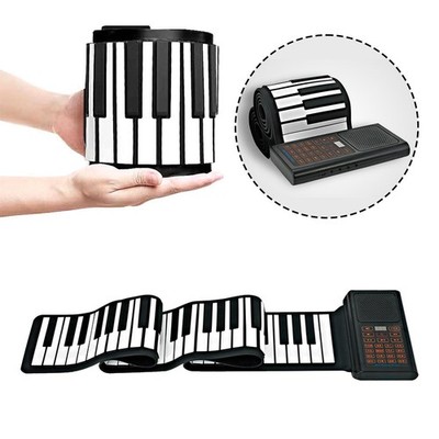 88 Tasten Roll-Up-Piano Kinder-Hand-Roll-Piano Roll-Up-Piano für