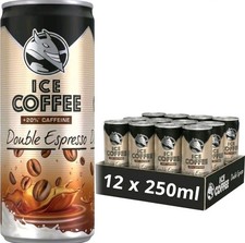 Hell Ice Coffee Double Espresso 250ml Cold Coffee Drink,Pack of 12 FREE P&P