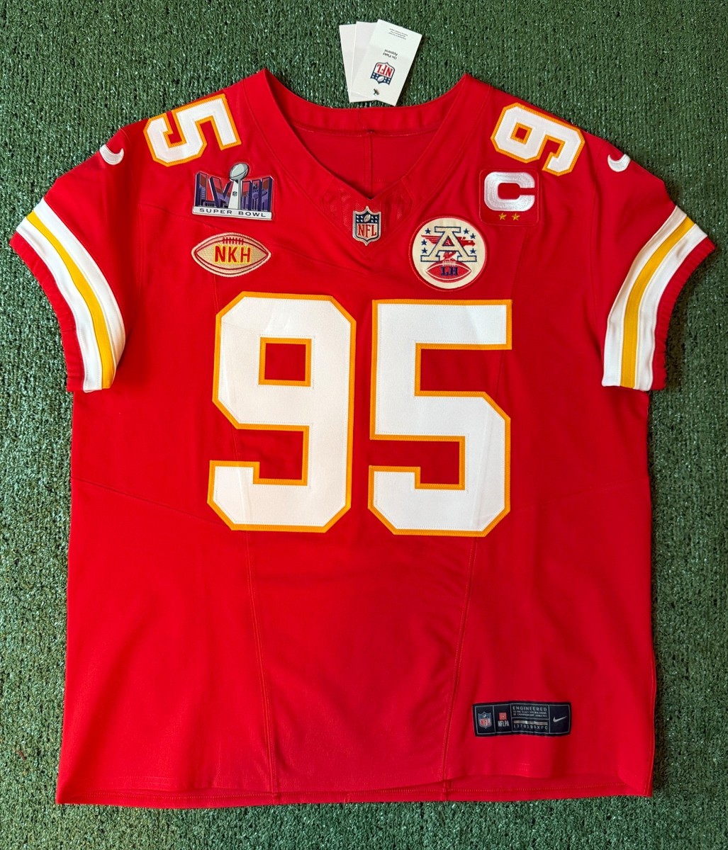 Super Bowl Kc Chiefs 17 Jersey Chris Jones Kansas City Chiefs