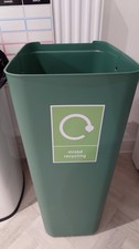 Brabantia Sort & Go Kitchen Waste/Recycling Bin – 25 Litre – White