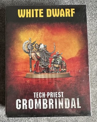 Tech-Priest Grombrindal - Warhammer 40K - White Dwarf - Limited Edition OOP