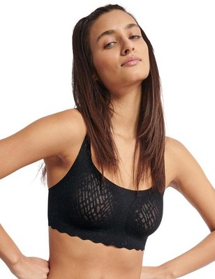 XS - 8 Sloggi Zero Feel Bliss Bralette Top bügellos nahtlos BH 10219678