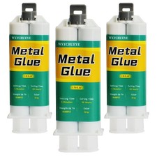 Metal Repair Glue, Muffler Repair kit, Epoxy Adhesive, Liquid Weld for Metal,...
