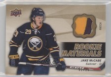 2014-15 Upper Deck Rookie Materials Patch /25 Jake McCabe #RM9 Patch 5yy