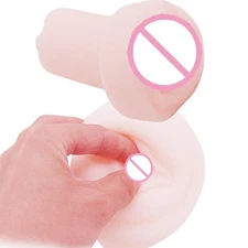 Replacement Accessory For Vacuum Penis Pump Soft Realistic Sleeve Donut Male