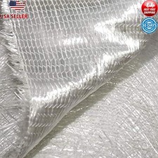 Biaxial Fiberglass Chopped Strand Cloth Repair Kit Boats Cars Surfboards New Biaxial Fiberglass Chopped Strand Cloth Repair Kit Boats Cars Surfboards New