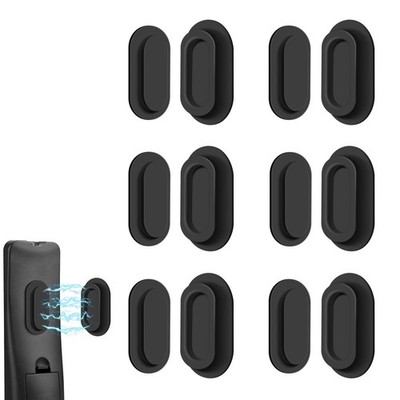 6 Pack Remote Organizer Magnetic Holder, Secure No Drill Wall Mount for TV Fan
