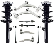 Front Struts Control Arms Tie Rods & Links For GLA250 21-23 W/ Comfort Sspnsion