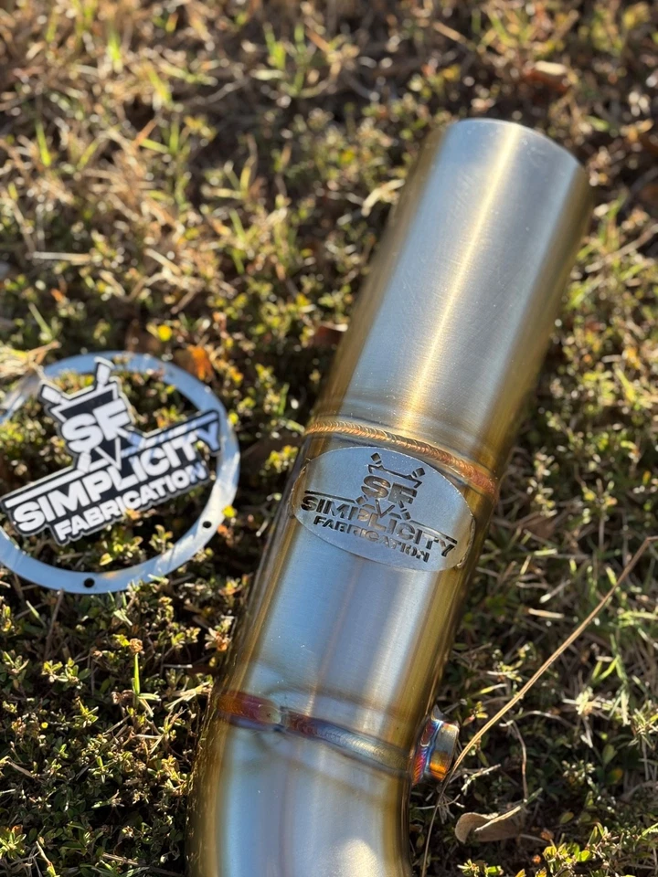 AUDI A3 15-21 MQB MK7 MK7.5 GOLF R  2.0t V Banded Turbo HOOD EXIT - Image 4 of 4