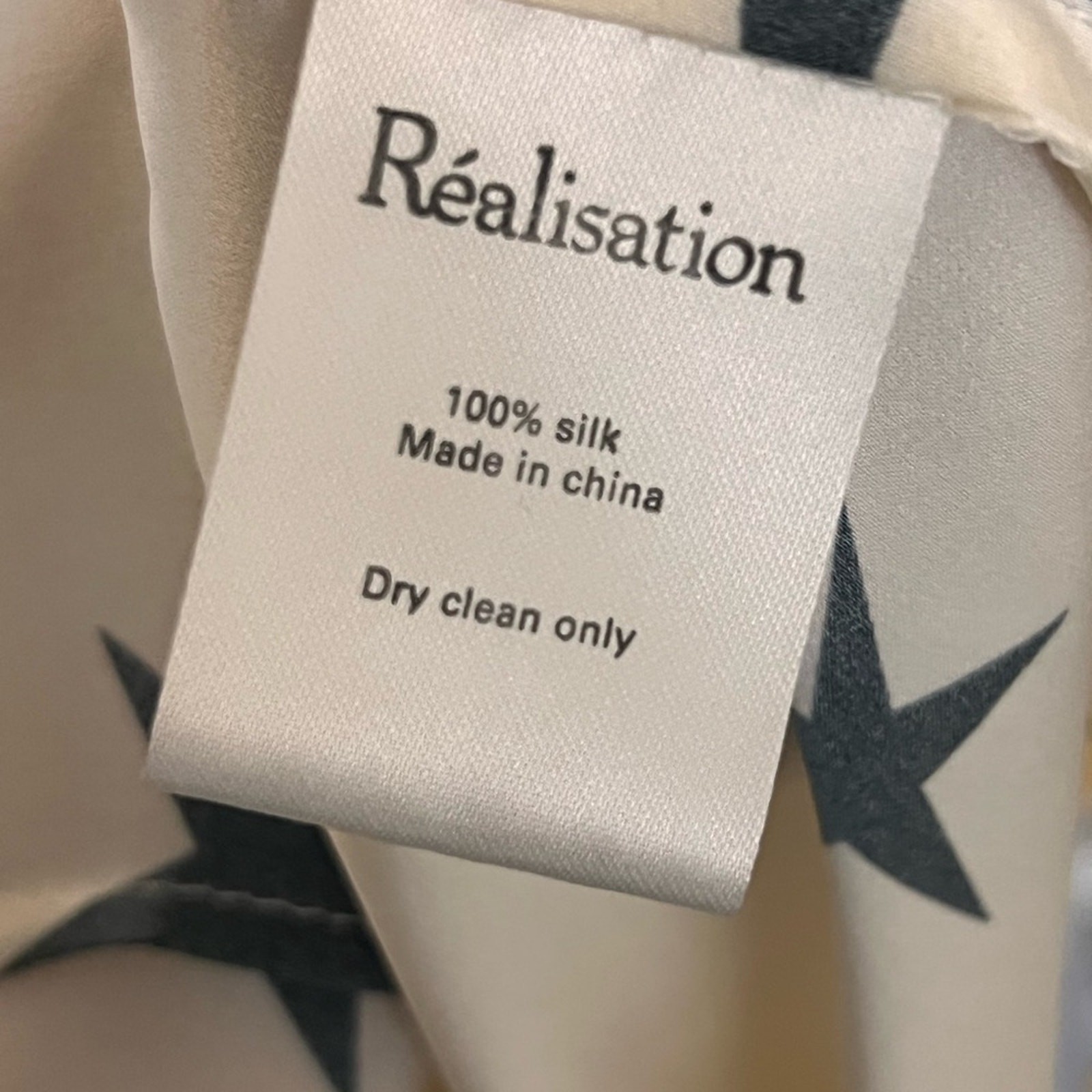 Realisation Par Wrap Star Pattern Mini Dress - image 10