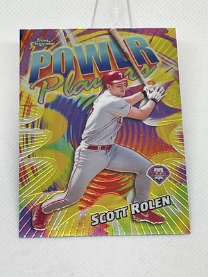 2000 Topps Chrome Scott Rolen #P18 Power Players Philadelphia Phillies HOF